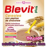 Blevit Plus Papilla Instantánea De Cereales Con Pepitas De Chocolate Desde Los 12 Meses Caja 600 G