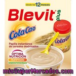 Blevit Plus Papilla Instantánea De Cereales Dextrinados Con Cola Cao Desde Los 12 Meses Caja 600 G