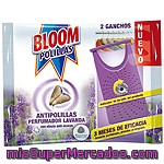 Bloom Ganchos Antipolillas Aroma Lavanda Envase 2 Unidades