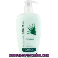 Body De Aloe Vera Mussvital, Dosificador 300 Ml