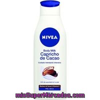 Body Milk Capricho De Cacao Para Piel Seca Nivea 250 Ml.