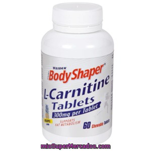 Body Shaper L-carnitine Envase 60 Capsulas