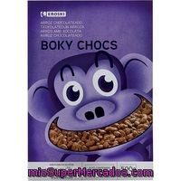 Boky Choc De Arroz Con Chocolate Eroski, Caja 500 G