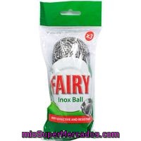 Bolas De Acero Inoxidable Fairy, Pack 3 Unid.