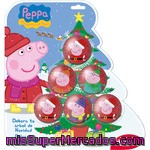 Bolas De Navidad De Chocolate Con Leche Peppa Pig Dekora 75 Gramos