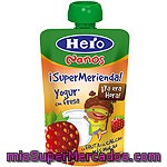 Bolista De Yogur Con Fresa Hero Nanos 100 Gramos