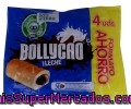 Bollito Relleno De Cacao Y Leche Bollycao 4 Unidades De 240 Gramos