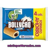 Bollycao Con Leche Panrico, 4 Unid, Paquete 240 G