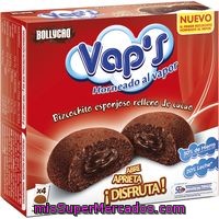 Bollycao Extra De Chocolate Vap`s, 4 Unid., Caja 180 G