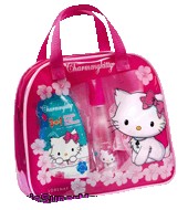 Bolsa De Aseo Con Gel-champú+body+esponja Charmmy Kitty 1 Ud.