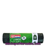 Bolsa De Basura Verde 50l Alfapac 10 Ud.