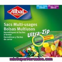 Bolsa Multiusos Ziploc Albal, Caja 40 Unid.