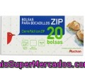 Bolsa Para Bocadillo Auchan 20 Unidades