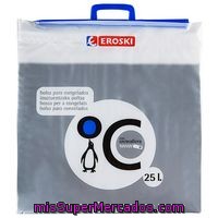 Bolsa Termo Grande Para Congelados 25 L. Eroski, Pack 1 Unid.