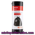 Bolsas De Basura Sin Cierre 30 L. Eroski Basic, Paquete 40 Unid