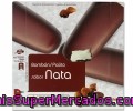 Bombón Helado Sabor Nata Con Recubrimiento Al Cacao Auchan Pack 8 Unidades De 75 Mililitros