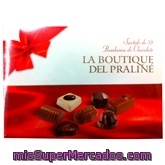 Bombon Surtido Chocolate Blanco/leche/negro, Boutique Praline, Caja 38 U - 400 G