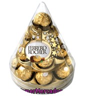 Bombones Crujientes De Chocolate Y Avellanas Ferrero Rocher 212,5 Gramos
