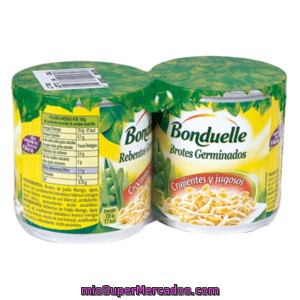 Bonduelle Brotes De Soja Pack 2 Latas 180 Gr