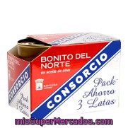 Bonito Del Norte Consorcio Pack De 3x80 G.