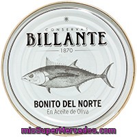 Bonito Del Norte En Aceite De Oliva Billante, Lata 266 G