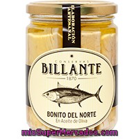 Bonito Del Norte En Aceite De Oliva Billante, Tarro 400 G