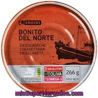 Bonito En Escabeche Eroski, Lata 266 G