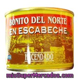 Bonito Norte Escabeche, Hacendado, Lata 1000 G Escurrido 750 G