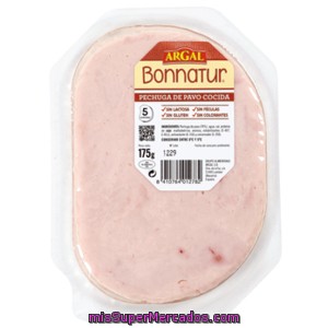 Bonnatur Pechuga De Pavo Cocida Lonchas Envase 175 Gr