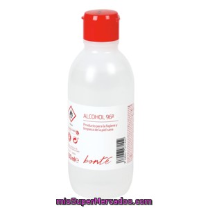 Bonte Alcohol Etilico 96º Botella 250ml