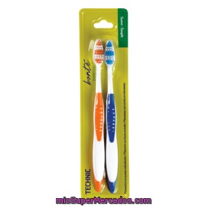 Bonte Cepillo Dental Suave Blister 2 Unidades