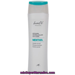 Bonte Champú Anticaspa Menthol Cabello Normal Botella 400 Ml