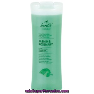 Bonte Champú Natural Jasmin & Rosemary Cabello Graso Frasco 500 Ml