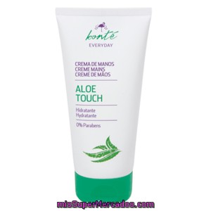 Bonte Crema De Manos Hidratante Con Aloe Tubo 150ml