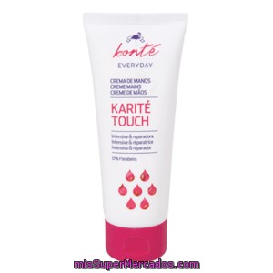 Bonte Crema De Manos Intensiva Y Reparadora Karité Tubo 75 Ml