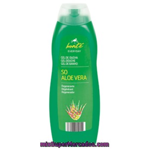 Bonte Gel De Ducha Aloe Vera Regenerante Piel Normal Botella 750 Ml L