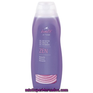 Bonte Gel De Ducha Relajante Zen Piel Normal Botella 750 Ml