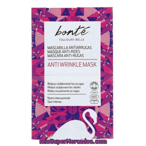 Bonte Mascarilla Facial Efecto Antiarrugas Sachet 2 Uds