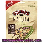 Borges Natura Cóctel De Frutos Secos Crudos Y Frutas Desecadas 100% Natural Bolsa 130 G