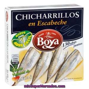 Boya Chicharrillos En Escabeche Lata 270 Gr