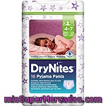 Braguitas Absorbentes Niña Talla 4-7 Años (17-30 Kg) Drynites 16 Ud.