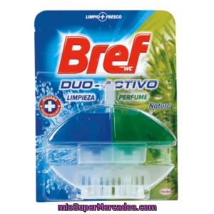 Bref Block Wc Líquido Desinfectante Duo-activo Colgador + Recambio 1 Ud