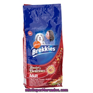 Brekkies Excel Alimento Para Perros Tender & Deliciou Bolsa 2 Kg