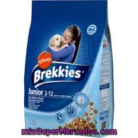 Brekkies Exel Alimento Para Perros Junior Con Pollo Y Arroz Bolsa 3 Kg