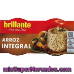 Brillante Arroz Integral Cocido Para Guarnición Pack 2 Envases 125 G