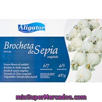 Brocheta De Sepia Aligator, Bolsa 360 G