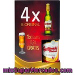 Budejovicky Cerveza Rubia Checa Estuche 4 Botellas 33 Cl