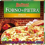 Buitoni Forno Di Pietra Pizza De Pollo Con Mozzarella Y Vegetales Estuche 350 G
