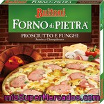 Buitoni Pizza Forno Di Pietra Jamón Y Champiñones Caja 350 Gr