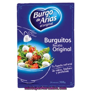 Burgo De Arias Queso Fresco Burguitos Paquete 108 Gr